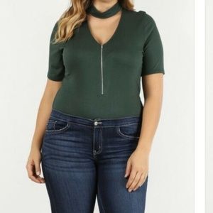 'HIDDEN SECRET" BODYSUIT WOMEN'S PLUS BBW